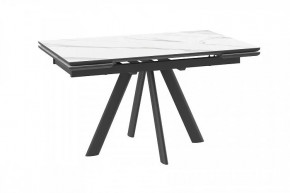 Стол раздвижной Jack-140, calakatta st cer/черный в Урае - uraj.mebel-tymen.ru | фото