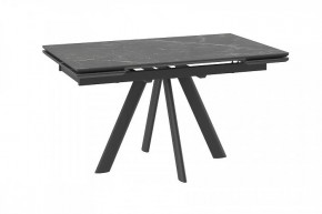 Стол раздвижной Jack-140, stone black st cer/черный в Урае - uraj.mebel-tymen.ru | фото