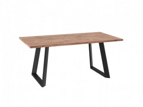 Стол раздвижной LOFT LUX-180, дуб веллингтон/черный в Урае - uraj.mebel-tymen.ru | фото