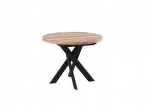 Стол раздвижной RONALDO-100, дуб каньон/черный в Урае - uraj.mebel-tymen.ru | фото