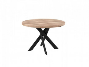 Стол раздвижной RONALDO-120, дуб каньон/черный в Урае - uraj.mebel-tymen.ru | фото