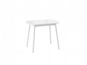 Стол раздвижной ROUND-94, белый/белый в Урае - uraj.mebel-tymen.ru | фото