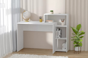 Стол с полкой, 1253 мм, белый Диал в Урае - uraj.mebel-tymen.ru | фото