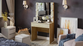 Стол туалетный «Марго» Дуб Крафт золотой в Урае - uraj.mebel-tymen.ru | фото