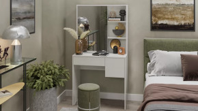 Стол туалетный «Вайт» Белый Ясень в Урае - uraj.mebel-tymen.ru | фото