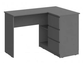 Стол угловой Челси Графит в Урае - uraj.mebel-tymen.ru | фото