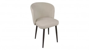 Стул «Боско»  Черный муар, Велюр DREAM Beige (бежевый) в Урае - uraj.mebel-tymen.ru | фото