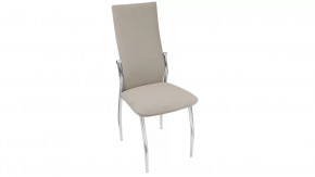 Стул «Комфорт-М» Каркас Хром, Велюр DREAM Beige (бежевый) в Урае - uraj.mebel-tymen.ru | фото