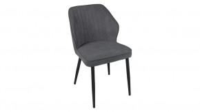 Стул «Крис» Черный муар, Микровелюр BRENDY Graphite в Урае - uraj.mebel-tymen.ru | фото