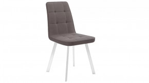 Стул «Рони»  Белый муар, Микровелюр BRENDY Latte в Урае - uraj.mebel-tymen.ru | фото