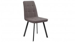 Стул «Рони»  Черный муар, Микровелюр BRENDY Latte в Урае - uraj.mebel-tymen.ru | фото
