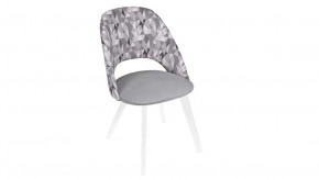 Стул Сириус тип 1 Белый матовый/тк. №123/тк.121 в Урае - uraj.mebel-tymen.ru | фото