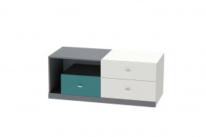 Тумба Клео Т-1, 1200 мм, графит, миндаль, океан Диал в Урае - uraj.mebel-tymen.ru | фото