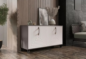 Тумба Квадро М-5, софт серый/софт вайт в Урае - uraj.mebel-tymen.ru | фото