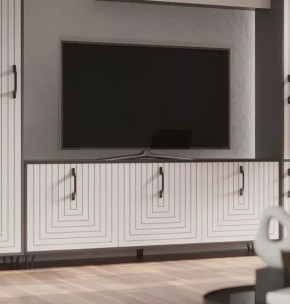 Тумба Квадро М-6, серый графит/софт вайт в Урае - uraj.mebel-tymen.ru | фото