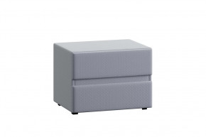 Тумба прикроватная Эстер в обивке велюр Sota grey в Урае - uraj.mebel-tymen.ru | фото