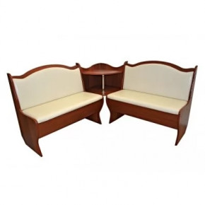 Угловая скамья Аленка-1 Орех в Урае - uraj.mebel-tymen.ru | фото