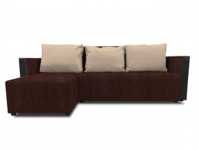 Угловой диван Алиса 3 Savana Chocolate-Savana Camel кат. 1 в Урае - uraj.mebel-tymen.ru | фото