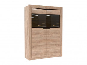 Витрина малая Версаль-5 Секция-11 Дуб баррик в Урае - uraj.mebel-tymen.ru | фото