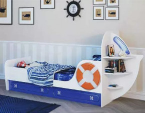 "Яхта-1" Кровать в Урае - uraj.mebel-tymen.ru | фото